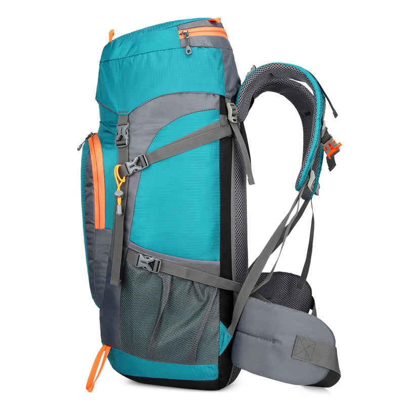 Men's Nylon Mountaineering Hiking Camping Backpack