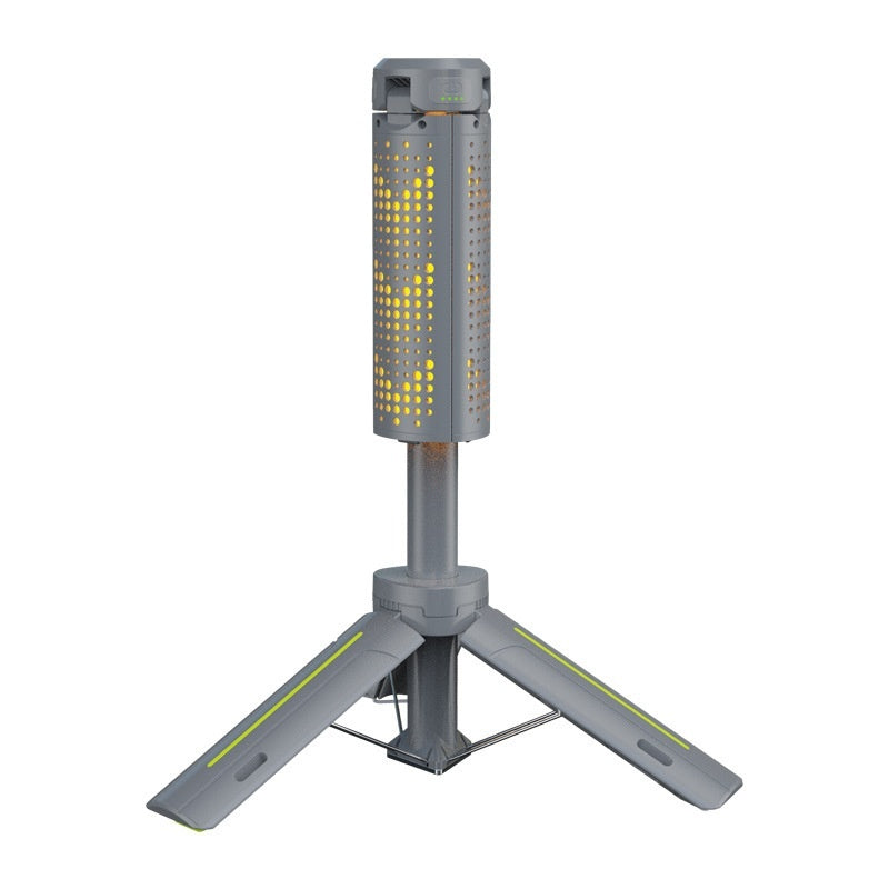 Rechargeable Multifunctional Tri-Leaf Bracket Camping Lantern