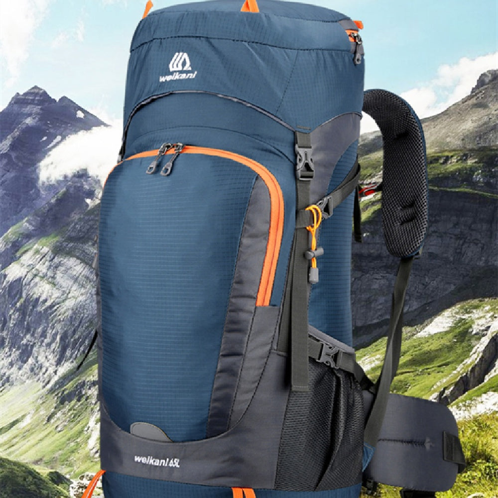Men's Nylon Mountaineering Hiking Camping Backpack