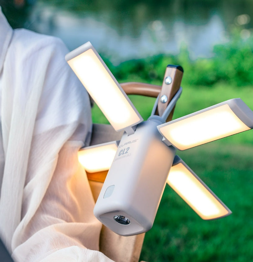 L2 Foldable Camping Lantern Power Bank 10400mAh Multifunctional