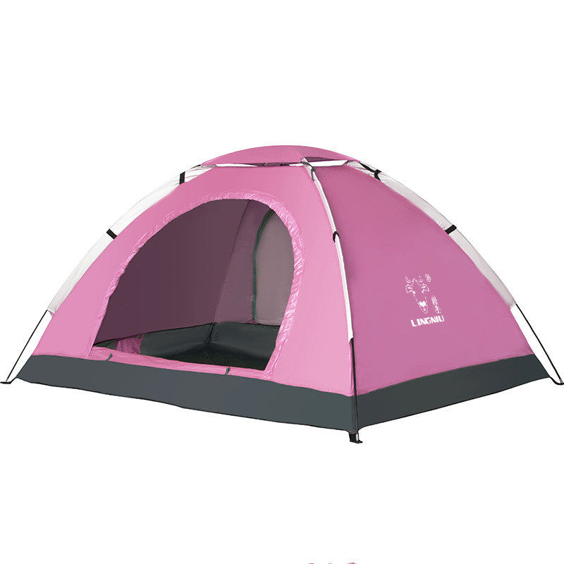 Single Layer Outdoor Camping And Beach Tent