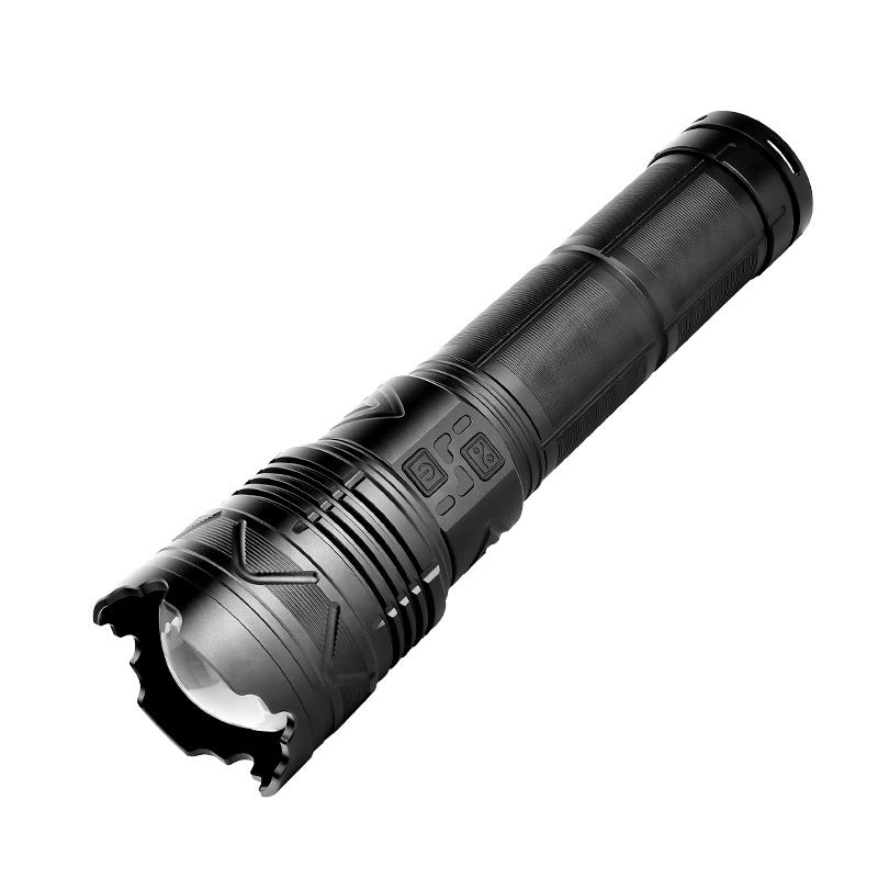 Multifunctional Zoomable High Power Outdoor Flashlight