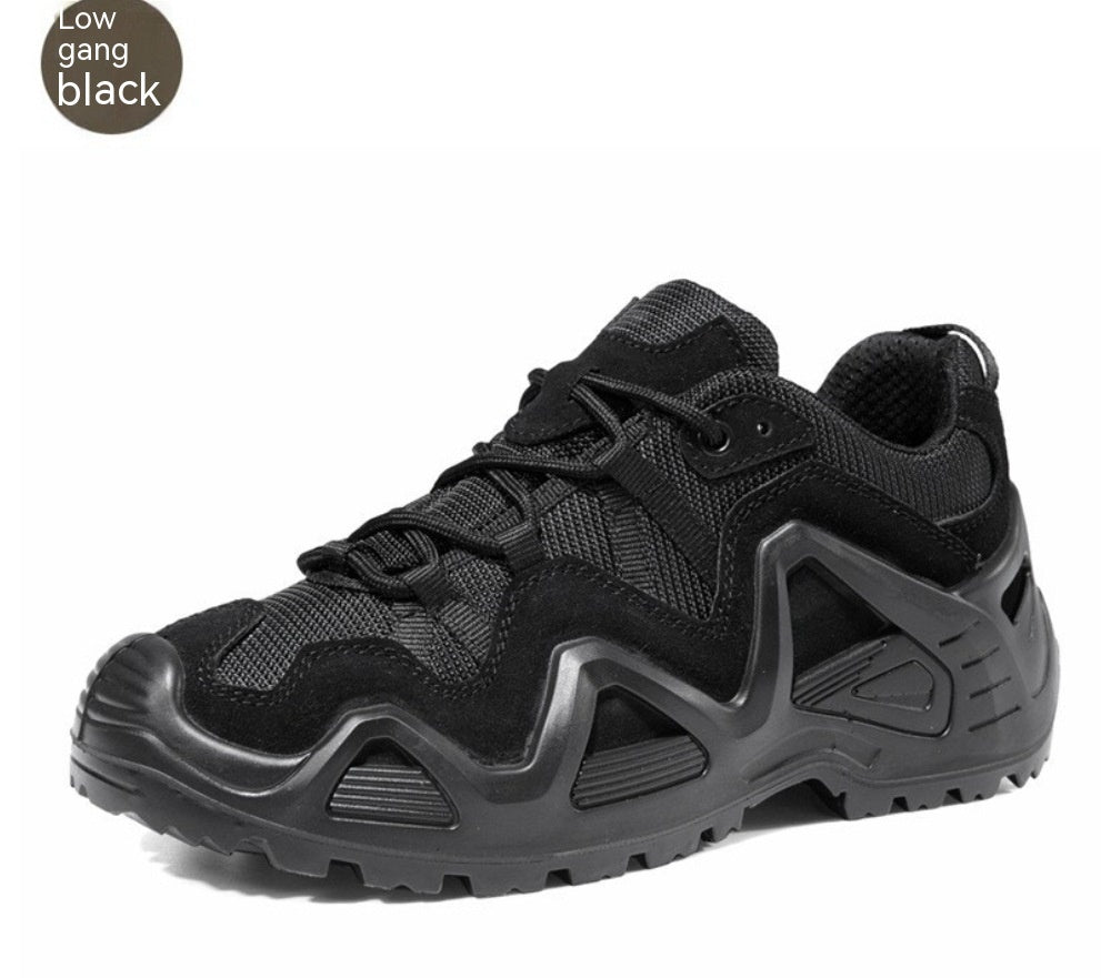 Mid-High Top Military Combat Hiking Boots
