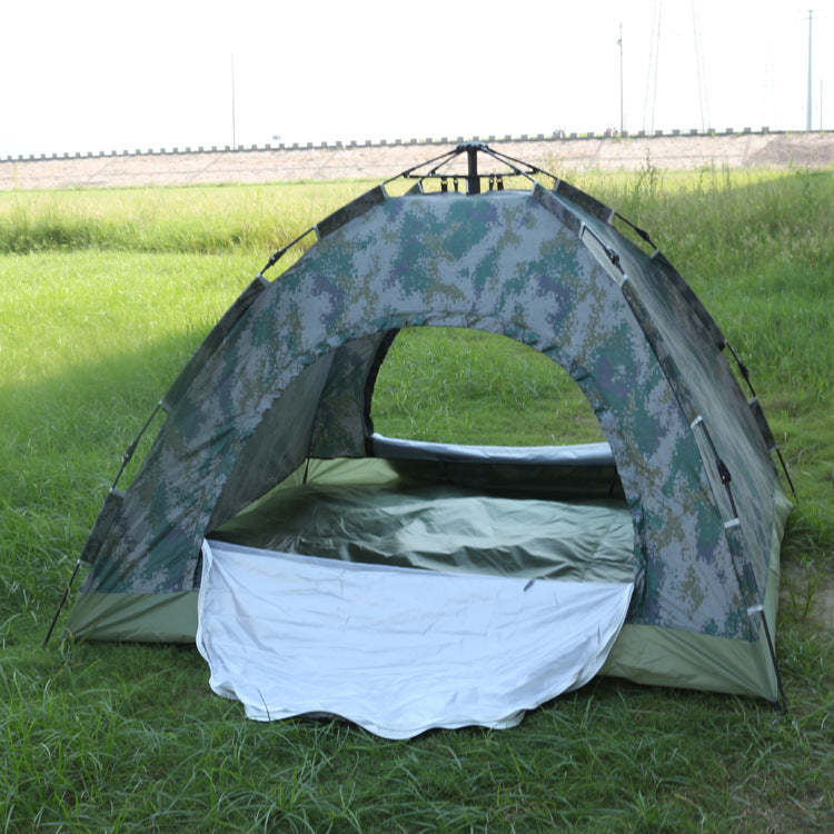 3-4 Person Camouflage Outdoor Camping Hiking Tent