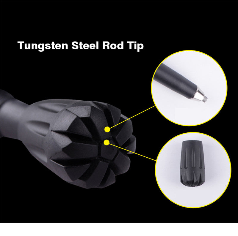Multifunctional Carbon Fiber Folding Telescopic Trekking Pole