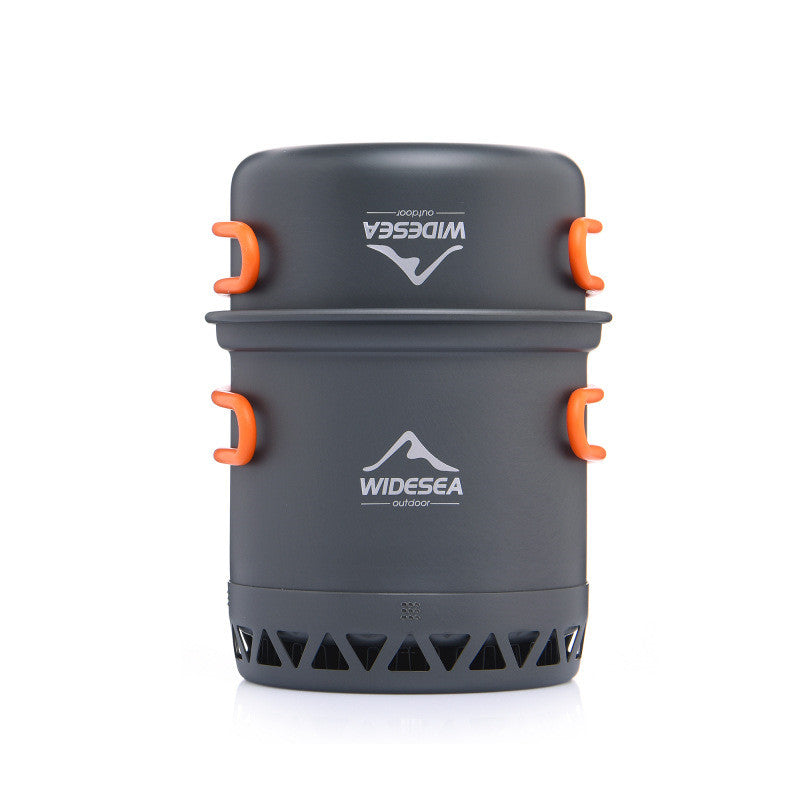 Widesea Outdoor Camping Cookware Set Travel Cooking Pot Kit