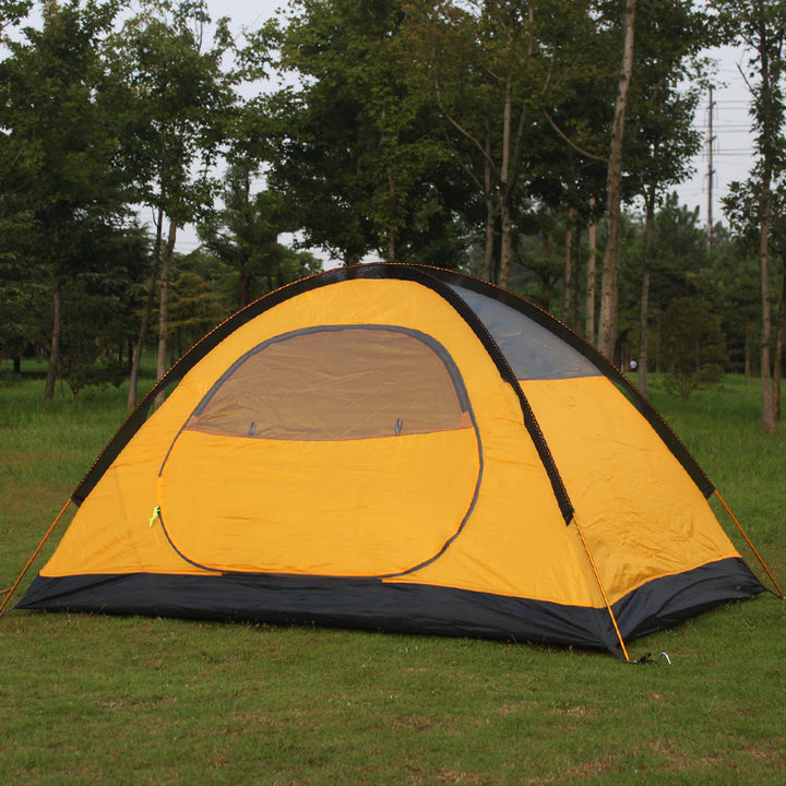 Double Layer Aluminum Pole Outdoor Camping Tent