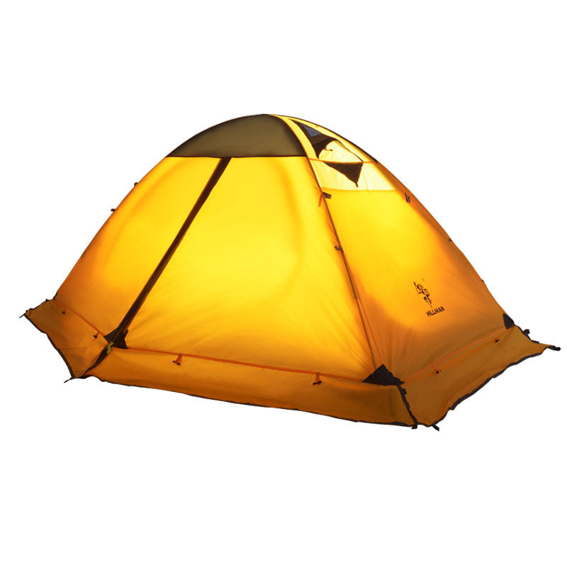 Double Layer Aluminum Pole Outdoor Camping Tent
