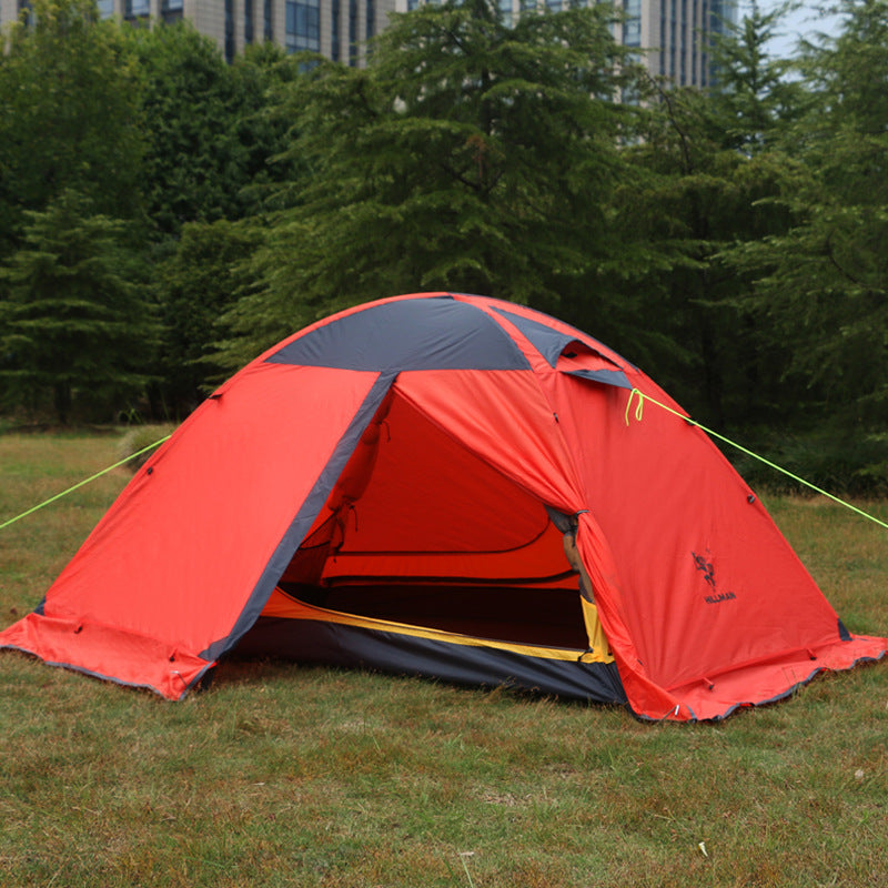 Double Layer Aluminum Pole Outdoor Camping Tent