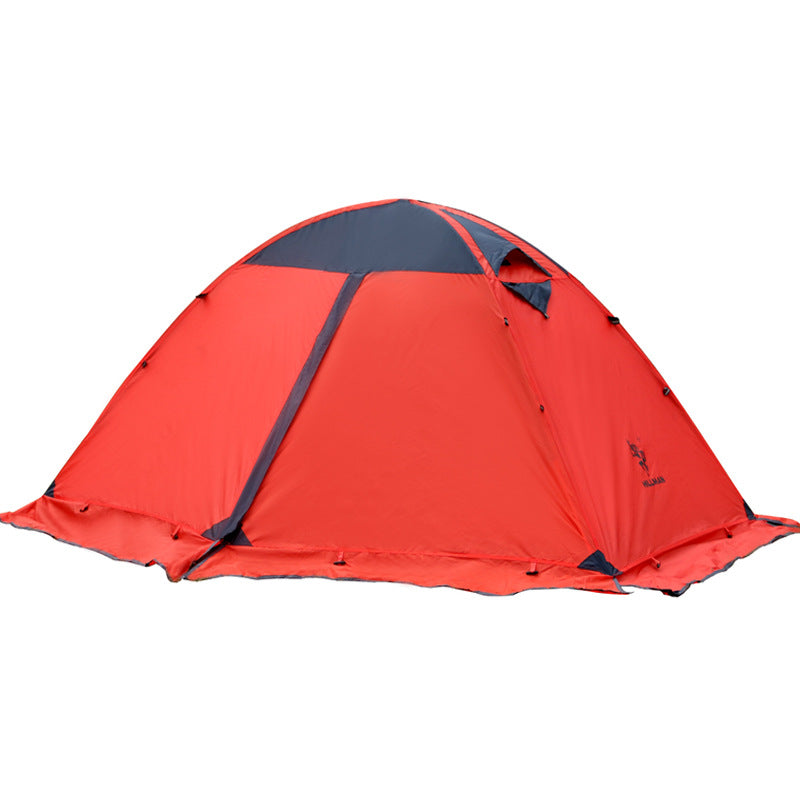 Double Layer Aluminum Pole Outdoor Camping Tent