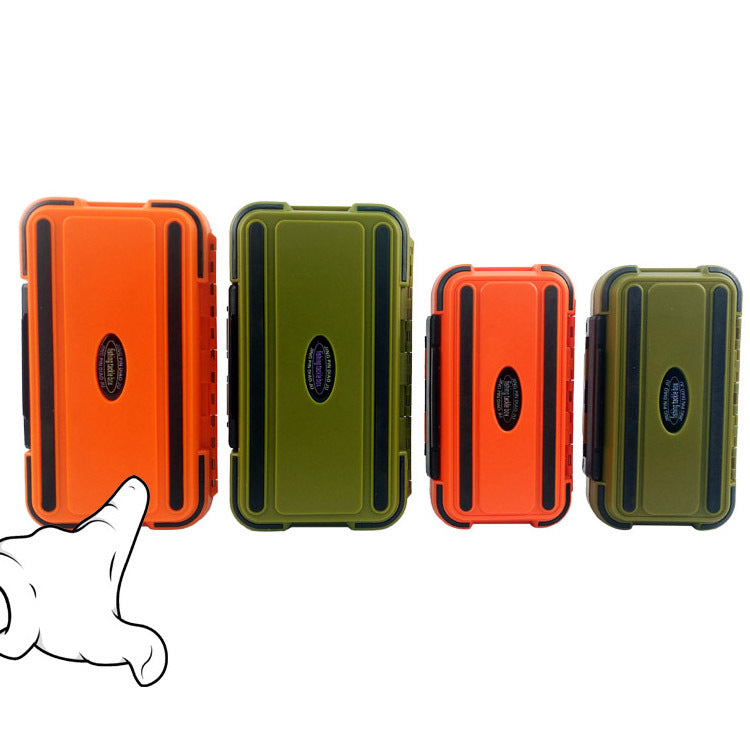 Waterproof Double Sided Fishing Lure Box With Hook Storage