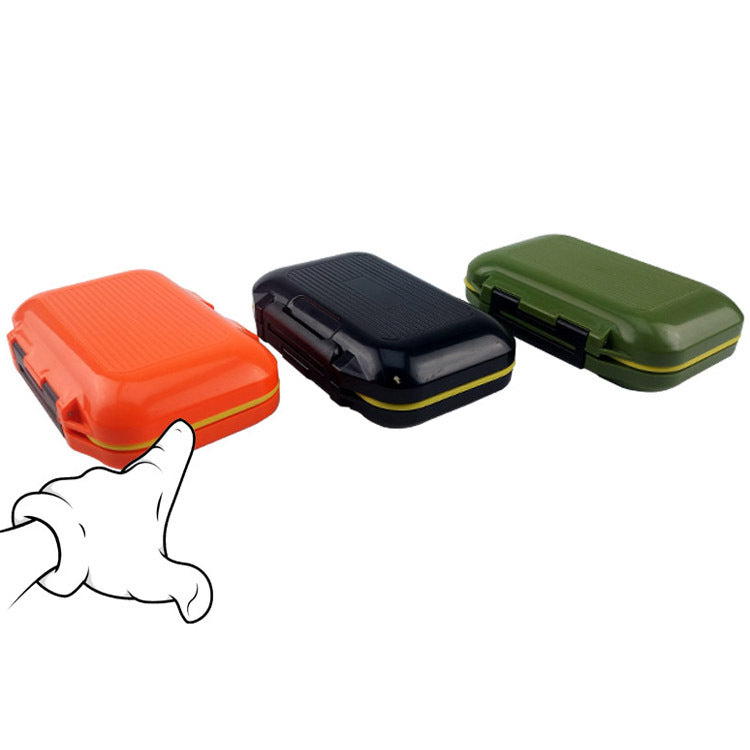 Waterproof Double Sided Fishing Lure Box With Hook Storage