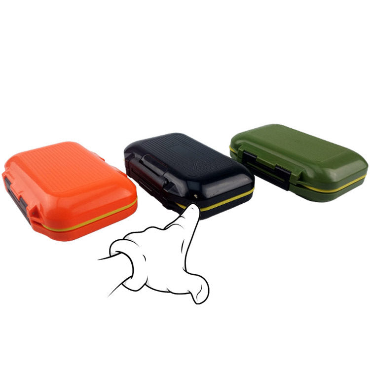 Waterproof Double Sided Fishing Lure Box With Hook Storage