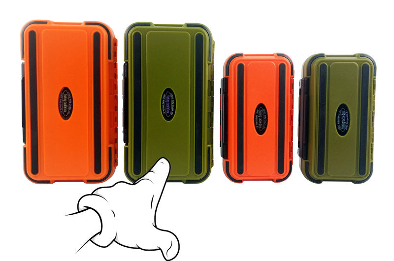 Waterproof Double Sided Fishing Lure Box With Hook Storage