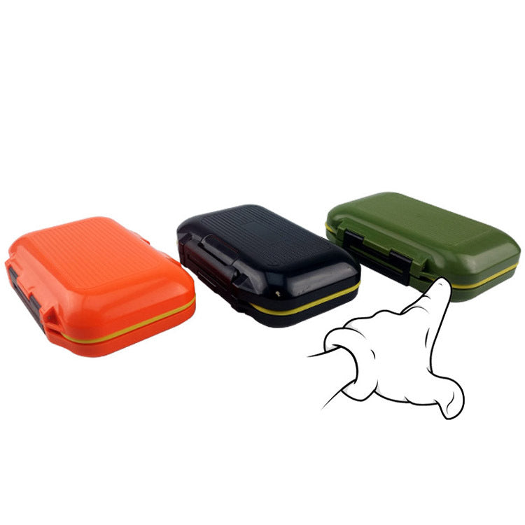Waterproof Double Sided Fishing Lure Box With Hook Storage