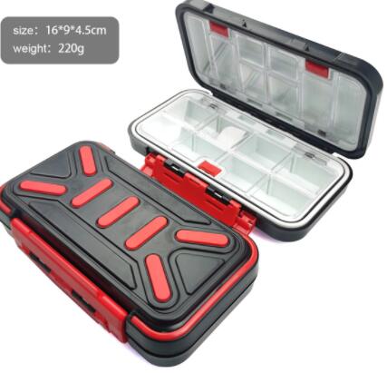 Waterproof Double Sided Fishing Lure Box With Hook Storage