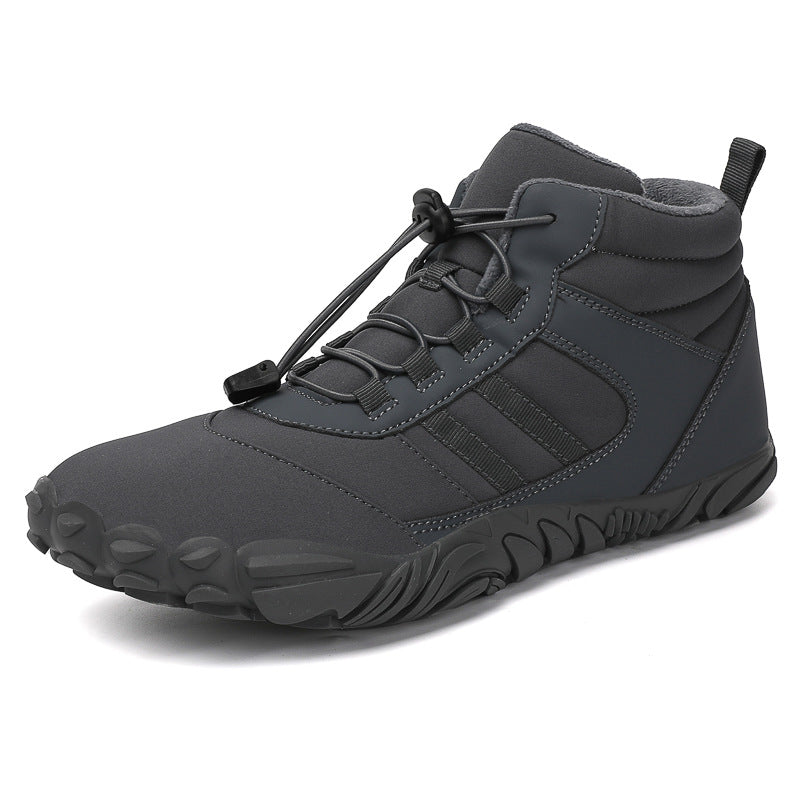 High-Top Snow Hiking Boots Non-Slip Warm Velvet Camping