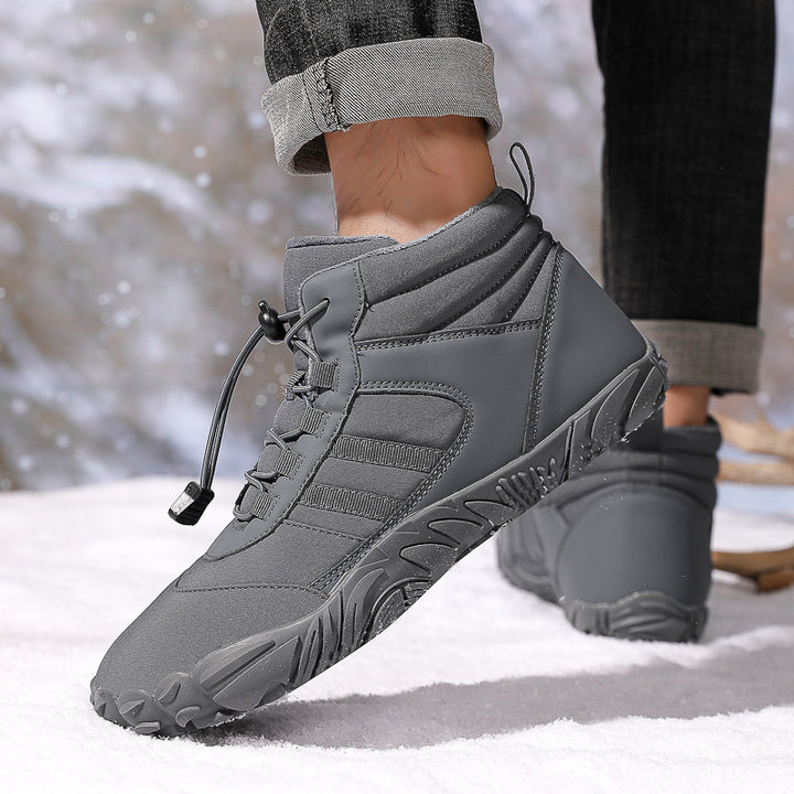 High-Top Snow Hiking Boots Non-Slip Warm Velvet Camping