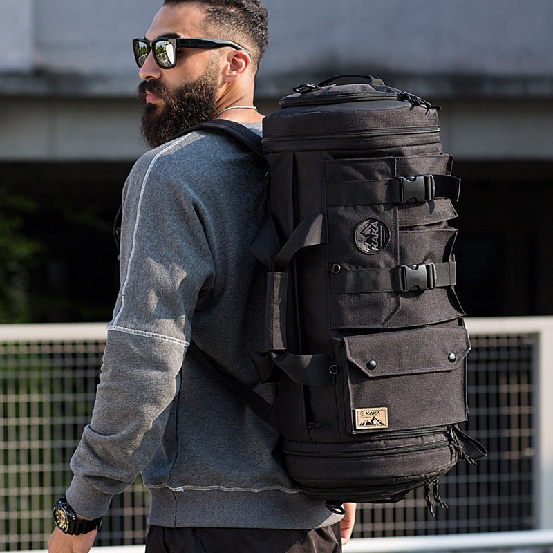 Men's Large Capacity Outdoor Travel Hiking Backpack