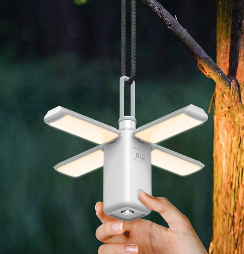 L2 Foldable Camping Lantern Power Bank 10400mAh Multifunctional