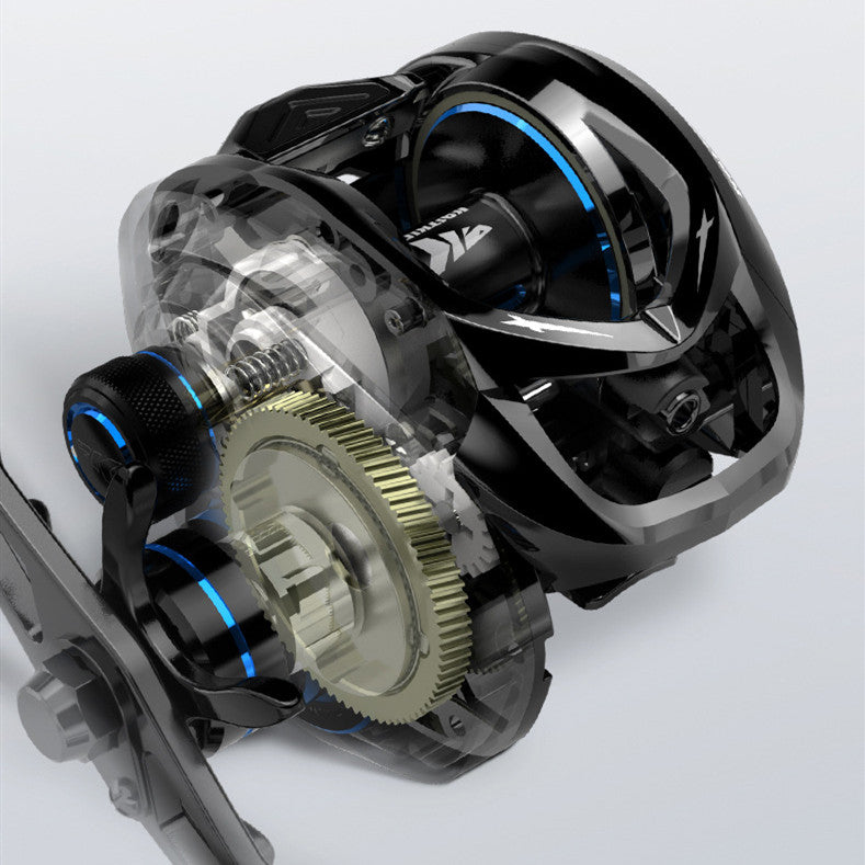 Casdinkres Black Baitcasting Fishing Reel Micro Object Wheel