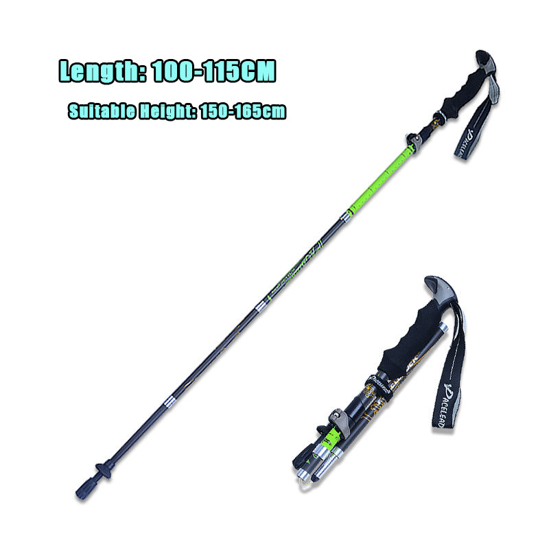 Outdoor Carbon Fiber Folding Trekking Poles