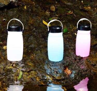 Tanbaby Solar Silicone USB Rechargeable Waterproof Camping Lantern