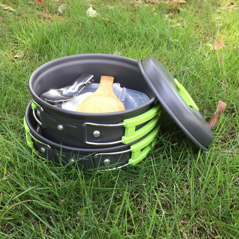 1–2 Person Outdoor Camping Cookware Set