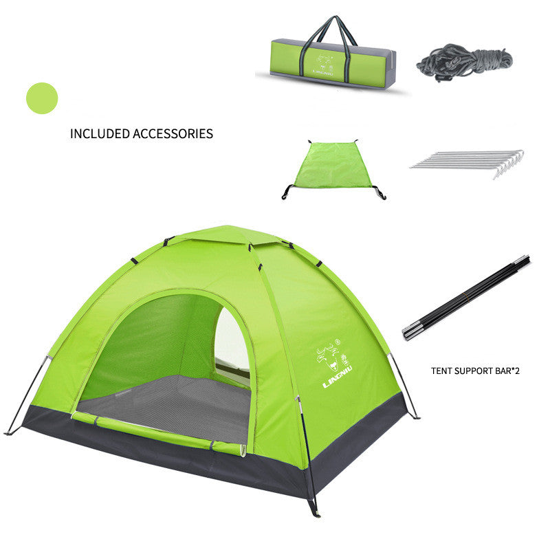 Single Layer Outdoor Camping And Beach Tent