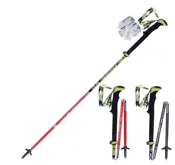 Carbon Fiber Trekking Pole Lightweight Hiking Stick