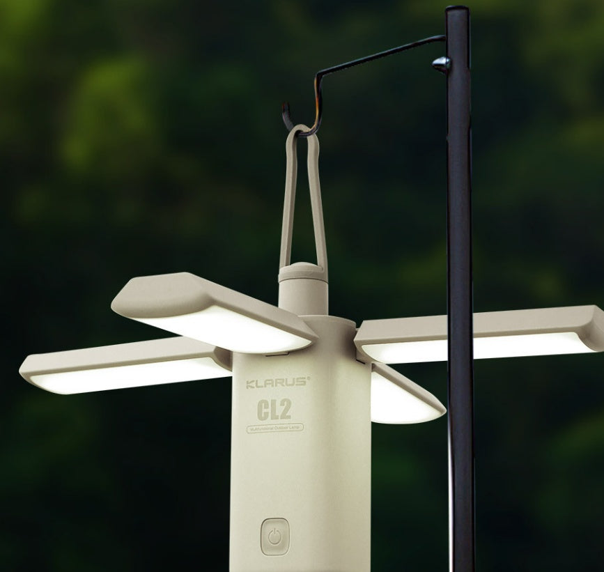 L2 Foldable Camping Lantern Power Bank 10400mAh Multifunctional