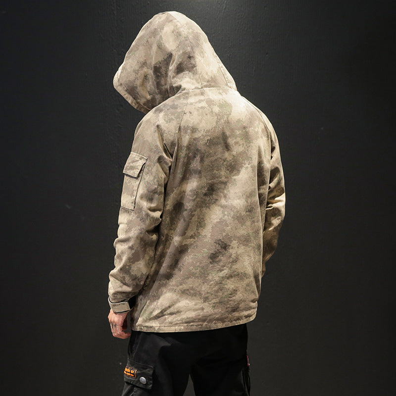 Camouflage Utility Work Jacket