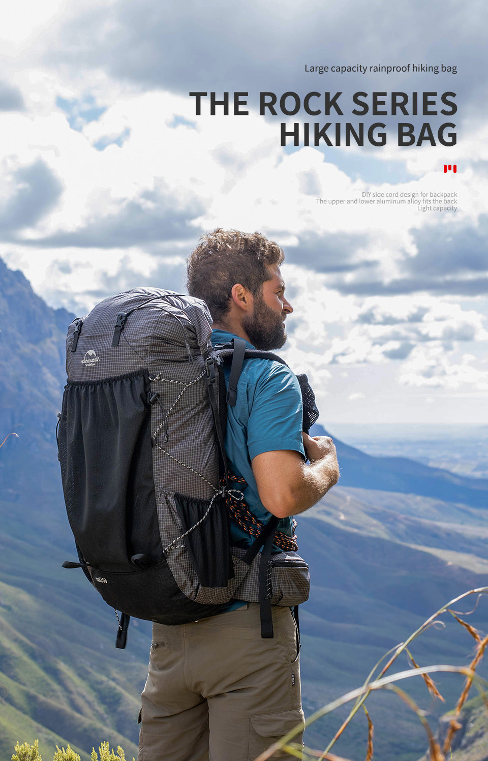 Large Capacity Outdoor Hiking And Camping Travel Backpack