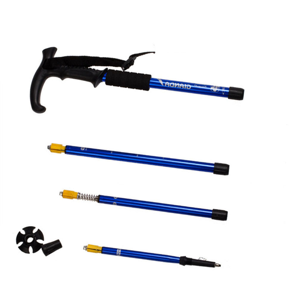 Professional Grade Aluminum Alloy Retractable Trekking Pole