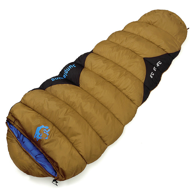 Autumn Winter Mummy Camping Sleeping Bag Outdoor