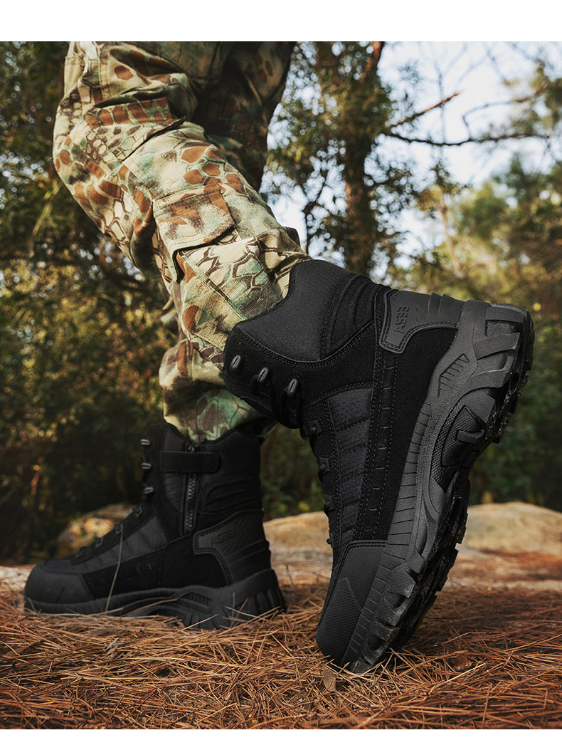 Outdoor Plus Size Hiking Training Boots
