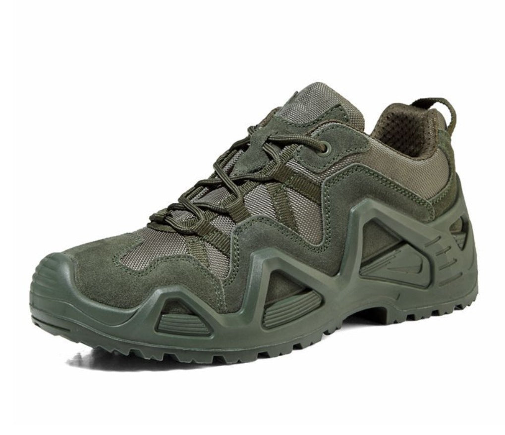 Mid-High Top Military Combat Hiking Boots