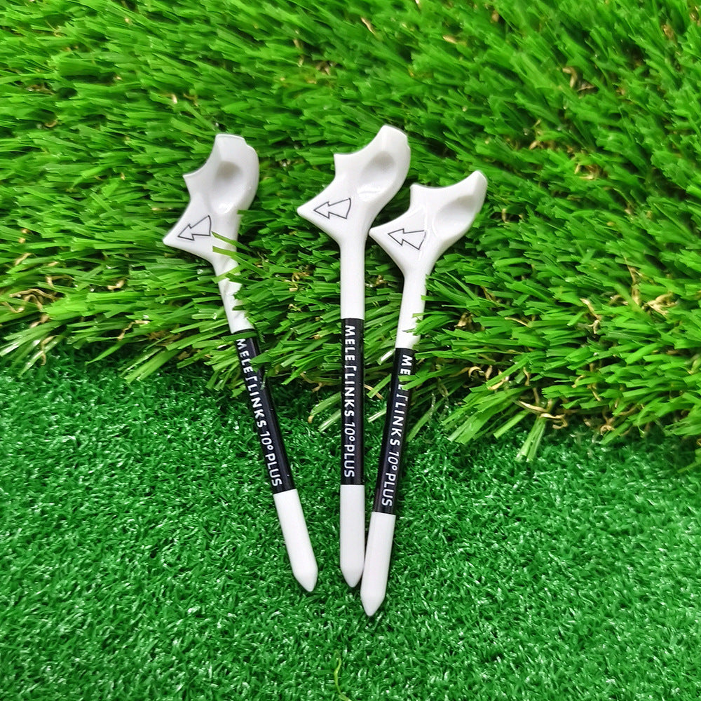 Durable Golf Ball Tee With 10 Degree Balance Design