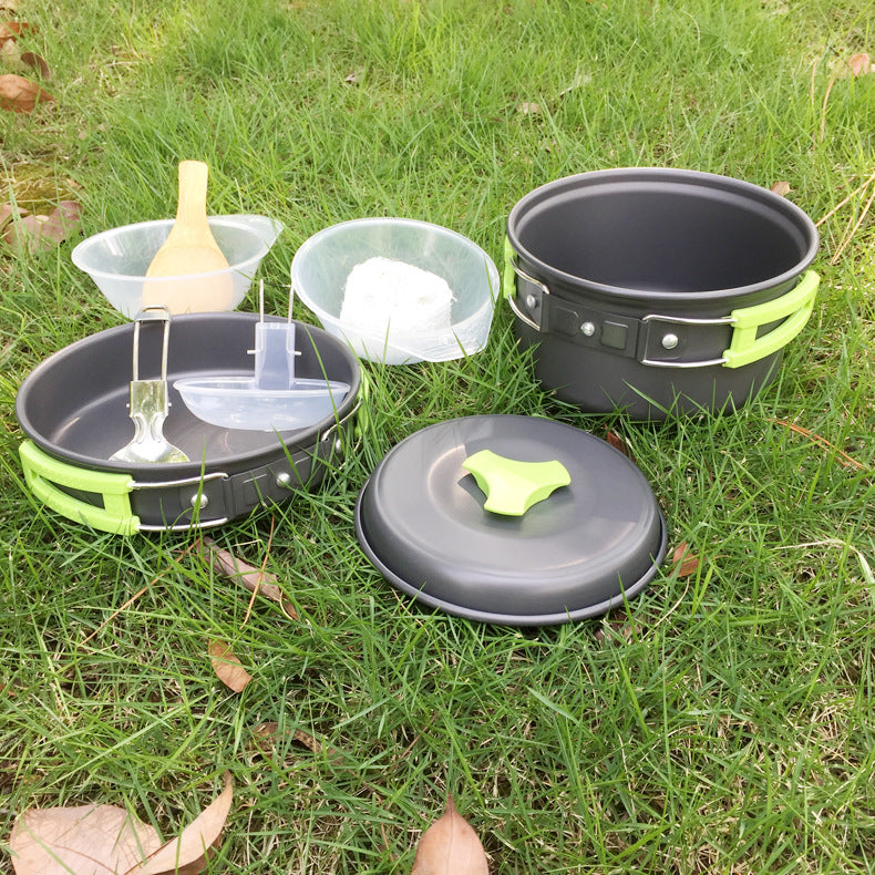 1–2 Person Outdoor Camping Cookware Set