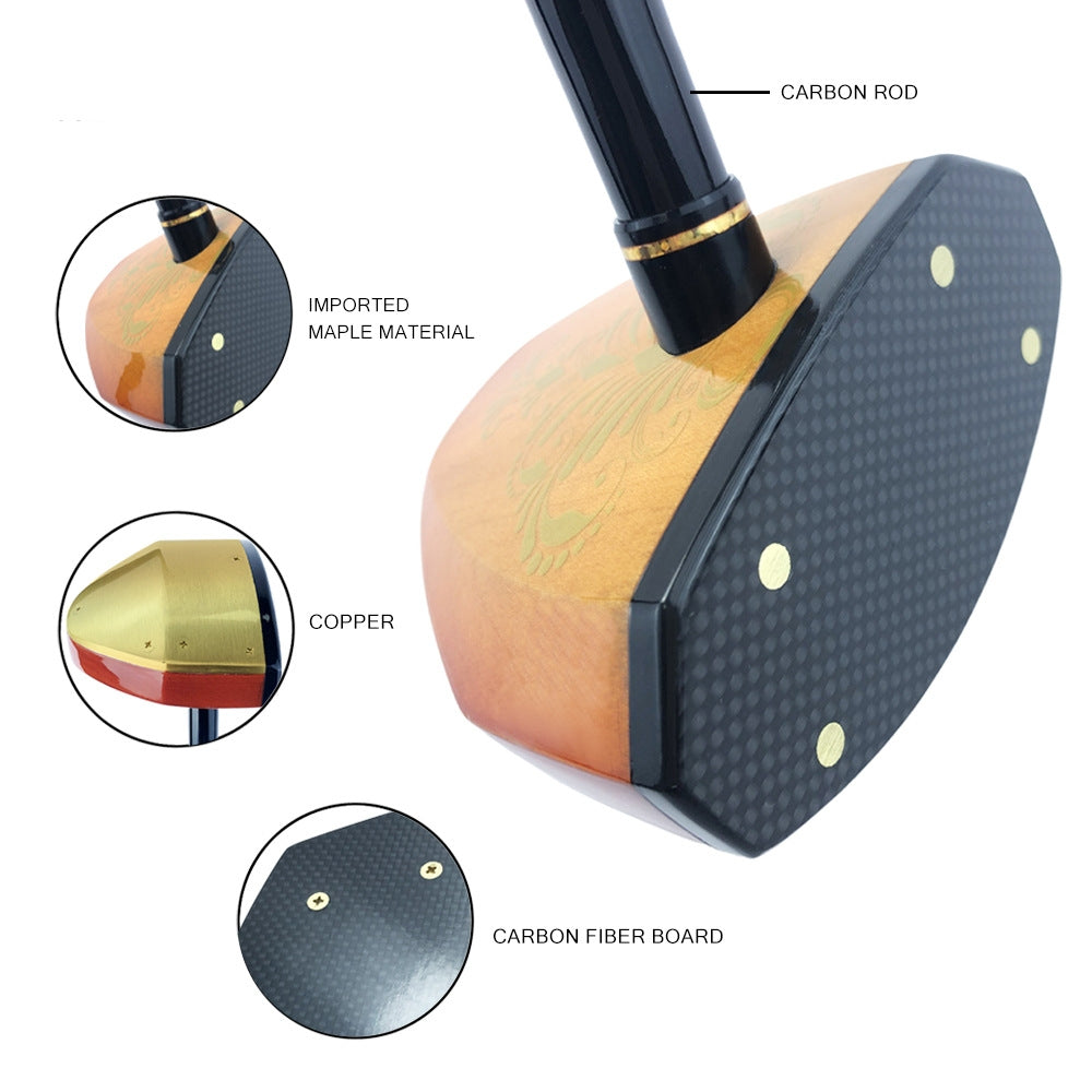 Green Maple Head Golf Training Clubs