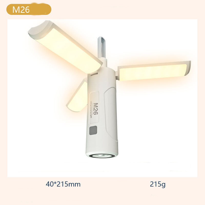 LED Folding Camping Lamp Type-C USB Emergency Lantern