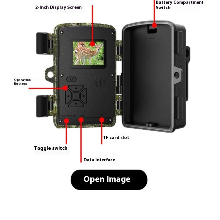 DL003 1080p HD Outdoor Hunting Trail Camera