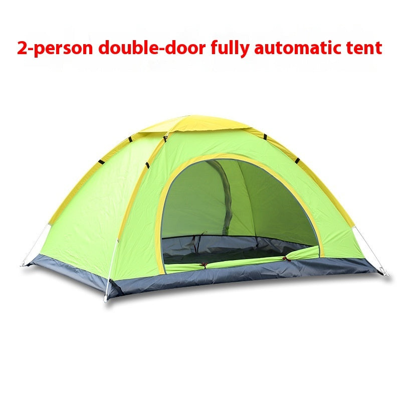 Automatic Multi Person Double Door Camping Tent