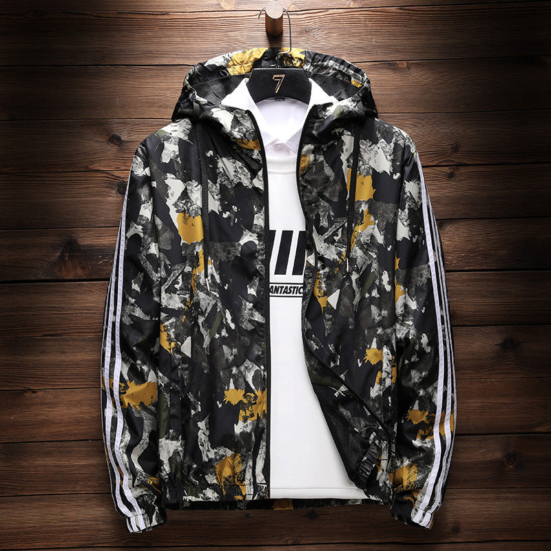 Men’s Trend Camouflage Outerwear Jacket