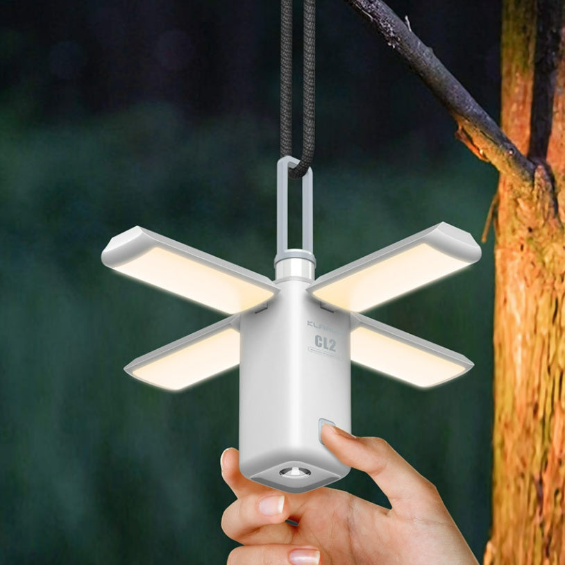 L2 Foldable Camping Lantern Power Bank 10400mAh Multifunctional