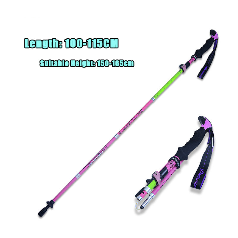 Outdoor Carbon Fiber Folding Trekking Poles