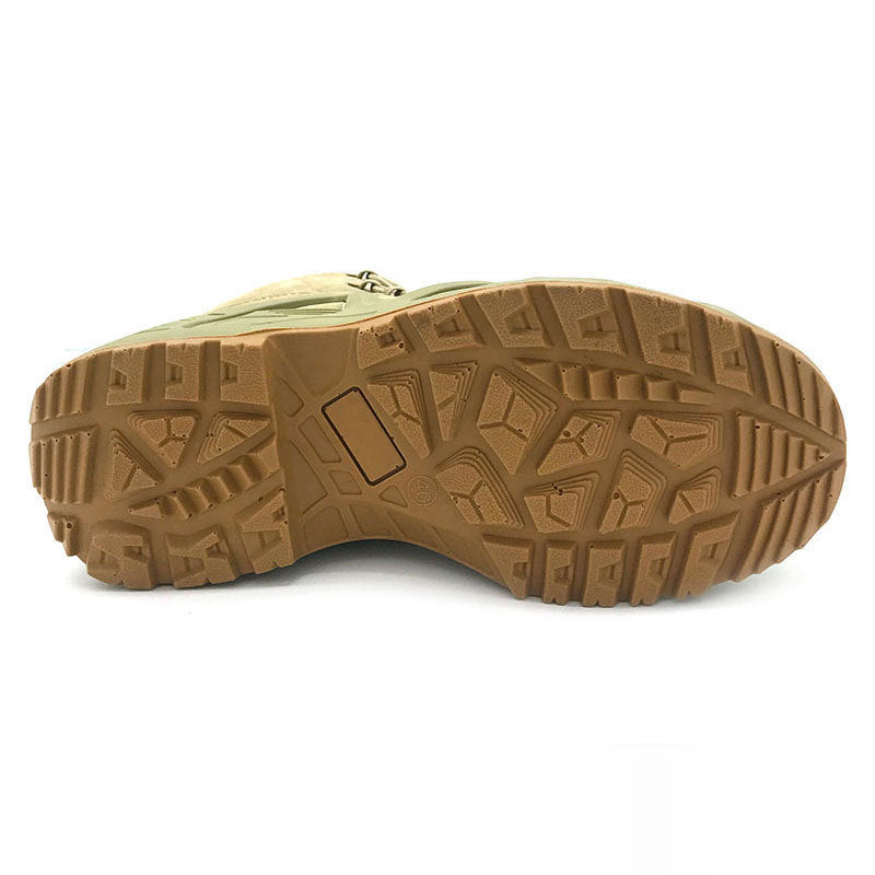 Mid-High Top Military Combat Hiking Boots