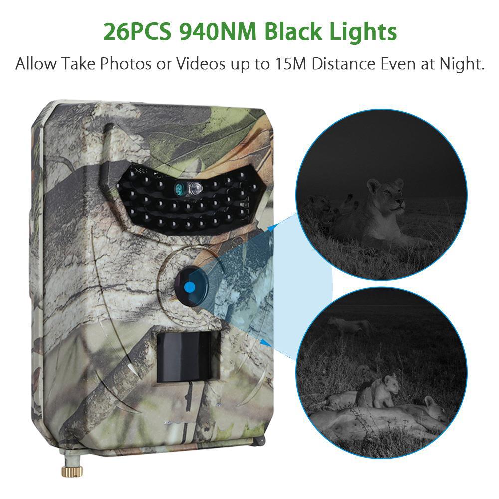 1080P Trail Camera With Infrared Night Vision PIR Sensor