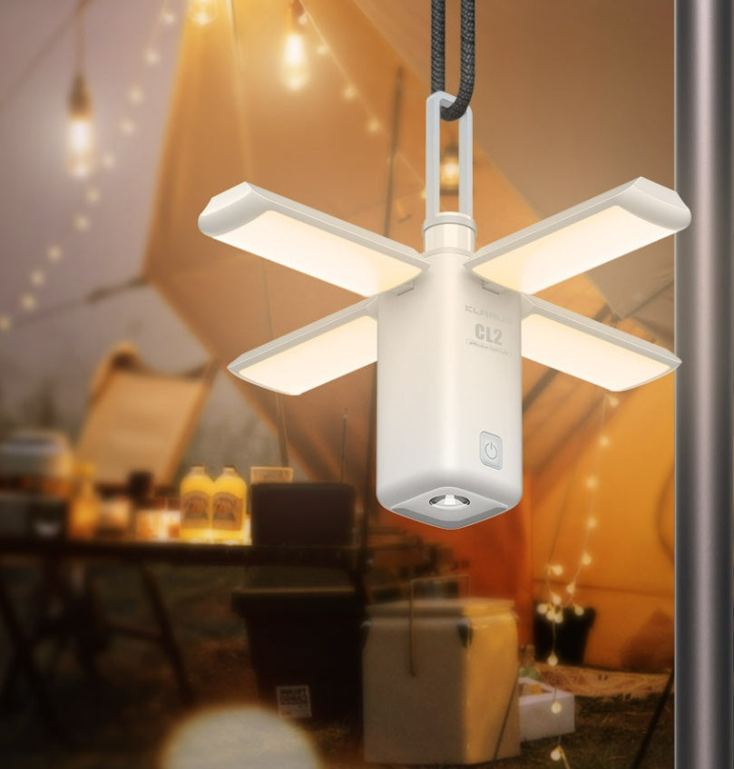 L2 Foldable Camping Lantern Power Bank 10400mAh Multifunctional