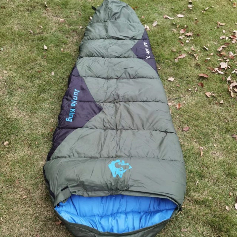 Autumn Winter Mummy Camping Sleeping Bag Outdoor